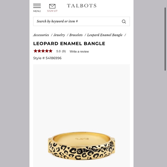 SOLD - Leopard Bangle! - Picture 6 of 7
